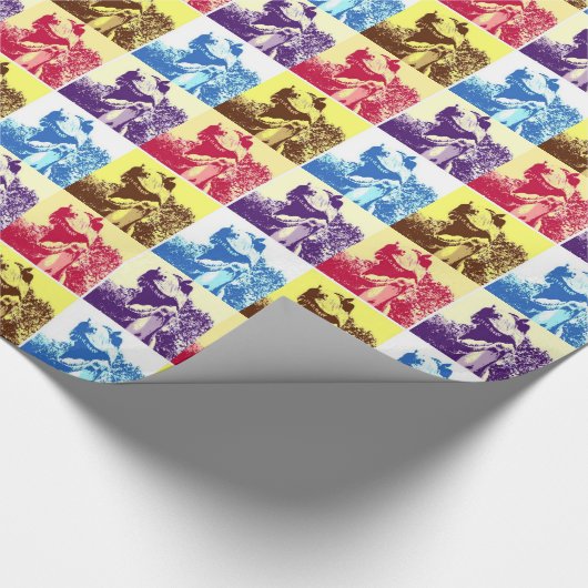 Dinosaur T-Rex Geschenkpapier (Ecke)