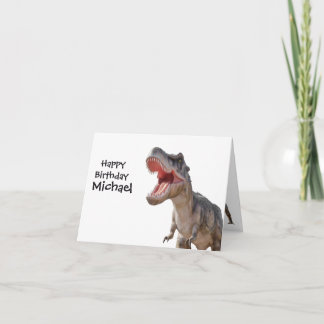 Dinosaur T-Rex Jurassic World Karte