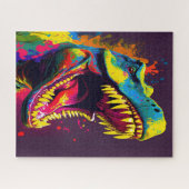 Dinosaur T Rex Jussica World Kids Puzzle (Horizontal)