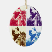 Dinosaur T-Rex Keramikornament (Rechts)