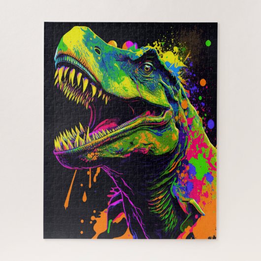 Dinosaur T Rex kids Puzzle (Vertikal)