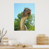 Dinosaur T-Rex Poster (Küche)