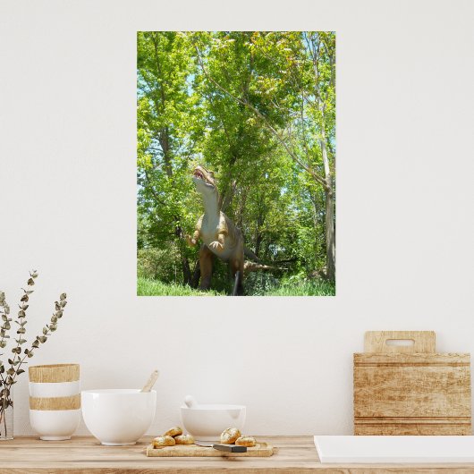 Dinosaur T-Rex Poster (Küche)