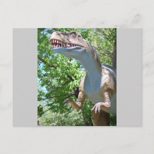 Dinosaur T-Rex Postkarte (Vorderseite)