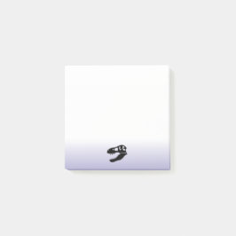 Dinosaur T. rex Skull Post-it Klebezettel