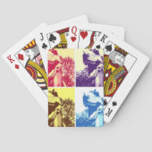 Dinosaur T-Rex Spielkarten (Rückseite)