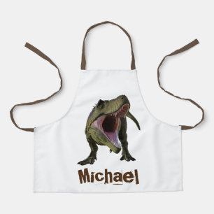 Dinosaur T-rex Tyrannosaurus Jurassic Personalisie Schürze