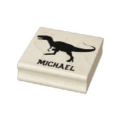 Dinosaur T-Rex Tyrannosaurus Personalisiert Gummistempel (Stempel)