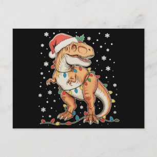 Dinosaur T Rex Weihnachten Dino Weihnachtsbeleucht