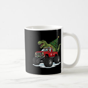 Dinosaur T Rex Weihnachten Santa Jungen Männer Mäd Kaffeetasse