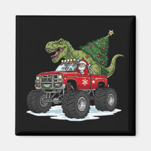 Dinosaur T Rex Weihnachten Santa Jungen Männer Mäd Magnet