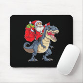 Dinosaur T Rex Weihnachtsjungs Männer Mädchen Weih Mousepad (Mit Mouse)