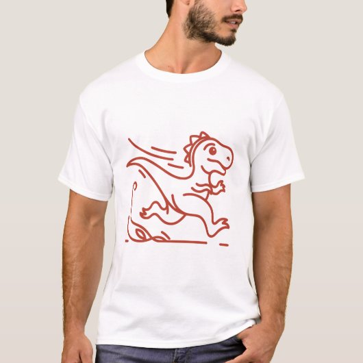 Dinosaur-T - Shirt (Vorderseite)