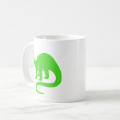 Dinosaur Tasse Grün (Vorderseite Links)