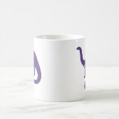 Dinosaur-Tasse - Lila Kaffeetasse (Mittel)