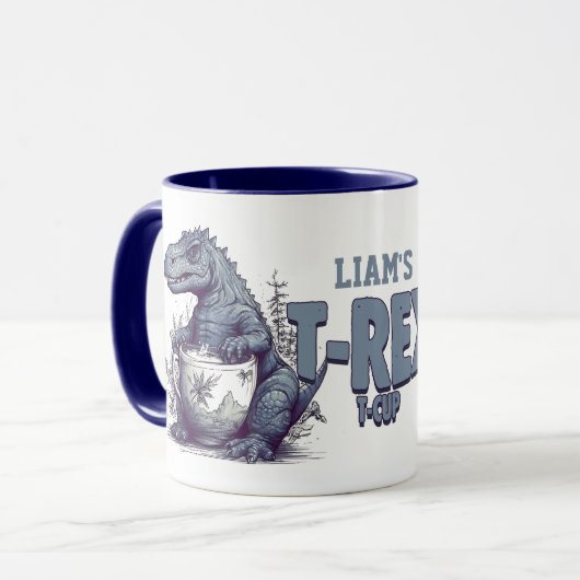 Dinosaur-Tasse Tasse (Vorderseite Links)