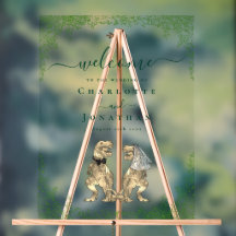 Dinosaur Thema Hochzeit Willkommen