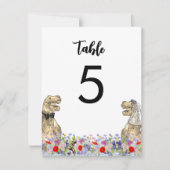 Dinosaur Theme Wedding (Vorderseite)
