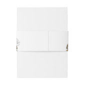 Dinosaur Theme Wedding Personalisiert Einladungsbanderole (Rückseitenbeispiel)