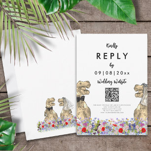 Dinosaur Theme Wedding Website Antwort