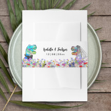 Dinosaur Theme Wildblume Wedding