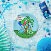 Dinosaur Themed Geburtstags-Teller Pappteller (Party)