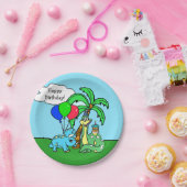 Dinosaur Themed Geburtstags-Teller Pappteller (Party)