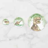 Dinosaur Themed Geburtstagsparty Konfetti (Vorderseiten)