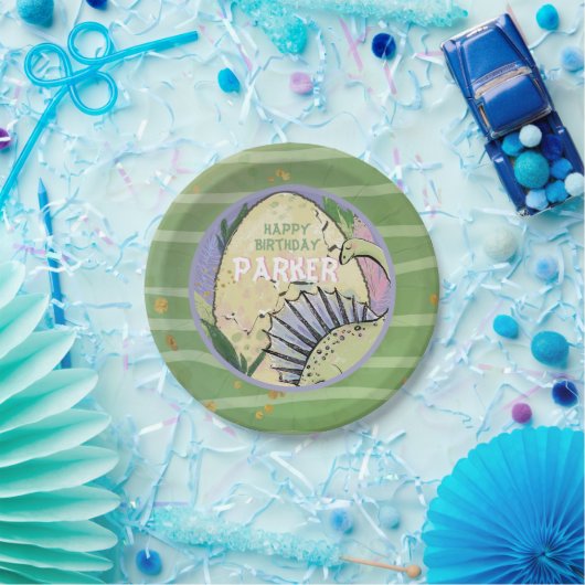 Dinosaur Themed Party Pappteller (Party)