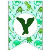 Dinosaur Themed Party Wimpelkette (Zweite Fahne)
