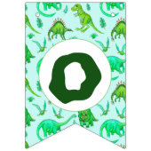 Dinosaur Themed Party Wimpelkette (Dritte Fahne)