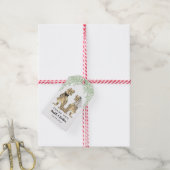 Dinosaur Themed Wedding Vielen Dank Geschenkanhänger (Mit Garn)