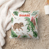 Dinosaur Throw Kissen Dino Thema Kissen (Decke)