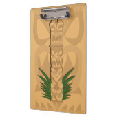 Dinosaur Tiki Totem Klemmbrett (Links)