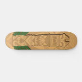 Dinosaur Tiki Totem Skateboard (Horizontal)