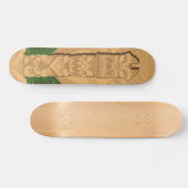 Dinosaur Tiki Totem Skateboard (Horizontal)