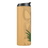 Dinosaur Tiki Totem Thermosbecher (Nach links gedreht)