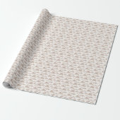 Dinosaur Toile (Braun) Geschenkpapier (Ungerollt)