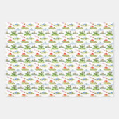 Dinosaur Toile Geschenkpapier Set (Vorderseite 3)