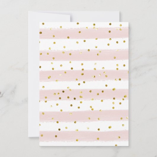 Dinosaur Tutu Tea-Rex Einladung (Rückseite)