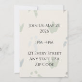 Dinosaur Twins 4th Birthday Invitations Einladung (Rückseite)