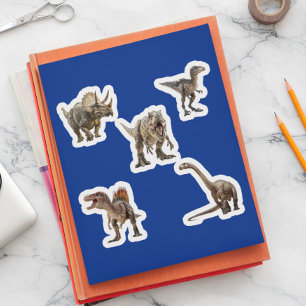 Dinosaur Tyrannosaurier Raptor Spinosaurus Aufkleber