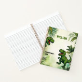 Dinosaur Tyrannosaurus Rex-Dschungel Notizblock (Innenseite)
