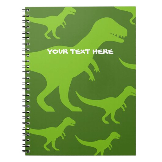 Dinosaur tyrannosaurus rex prähistorischer Trex Br Notizblock (Vorderseite)