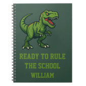 Dinosaur Tyrannosaurus Rex Zitat Notizblock (Vorderseite)