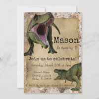 Dinosaur Tyrannosaurus T-Rex Kind Geburtstag