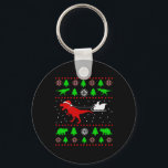 Dinosaur Ugly Christmas Sweater For Adults Kids  Schlüsselanhänger<br><div class="desc">Dinosaur Ugly Christmas Sweater For Adults Kids</div>