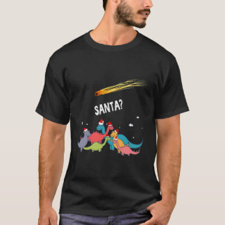 Dinosaur Ugly Christmas Sweater Merry Extinction S T-Shirt
