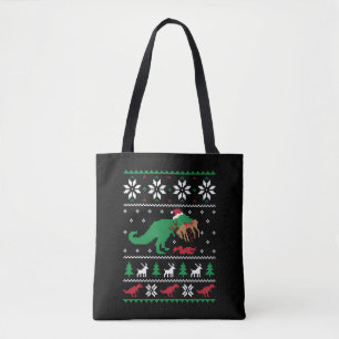 Dinosaur Ugly Weihnachtsfest Tasche