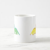 DINOsaur und ein GIRAFFE Kaffeetasse (Mittel)